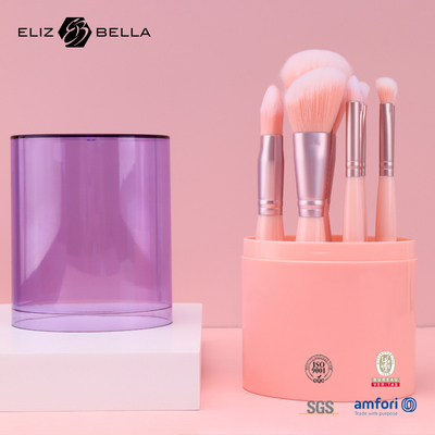 Ergonomische Mini-Make-up-Bürste aus Kunststoff