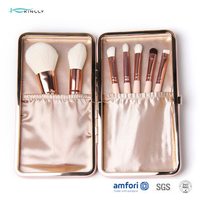 Bürsten-Geschenk Soems rosa Make-up7pcs eingestellt mit Tin Box