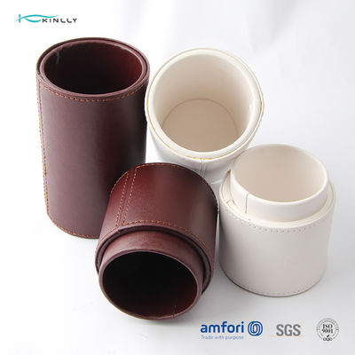 Kundenspezifische Farbe-ISO9001 Soem-Rohr-Make-upbürsten-Tasche