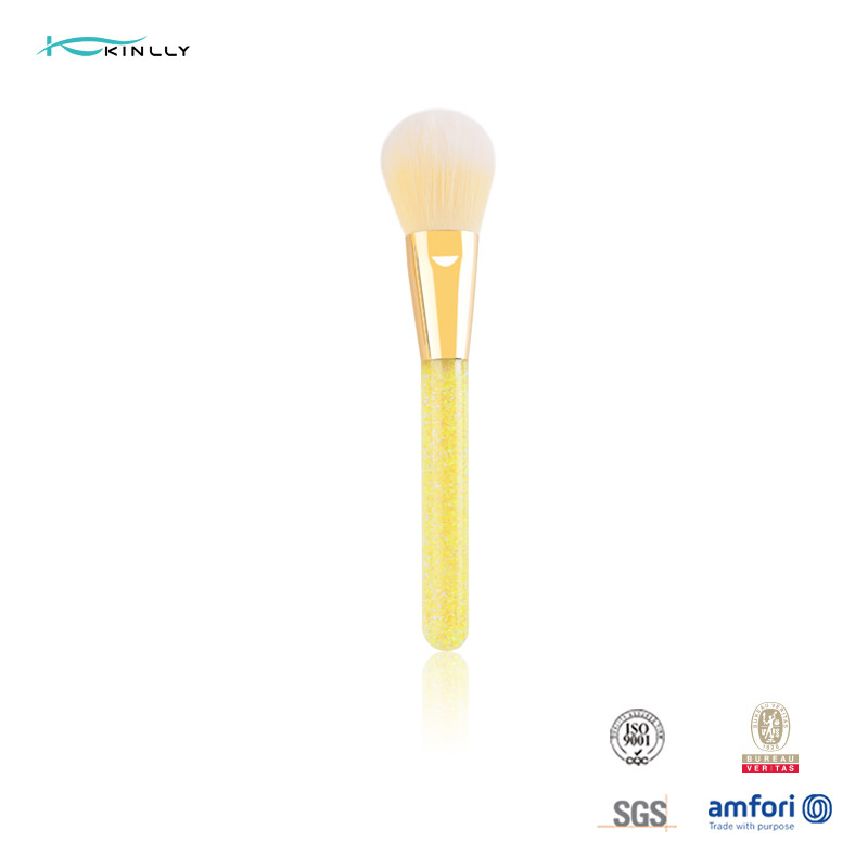 Crystal Handle Makeup Brushes Premium-Chemiefasergewebe empört sich Pulver-Abdeckstift