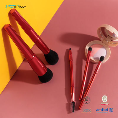 5PCS Metallgriffe Kosmetikbürste