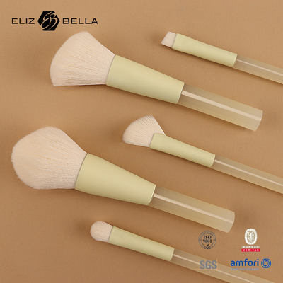 Tragbare Kurzgriff Mini-Reise-Set Kosmetik-Make-up-Bürste Set nachhaltig und modisch