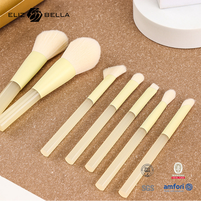 Personalisierung OEM Design Make-up Bürsten mit glänzender Aluminium-Ferrule