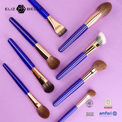 Professionelle Qualität Voll Make-up-Bürste für Privatmarken, Kosmetik-Bürste mit synthetischem Haar