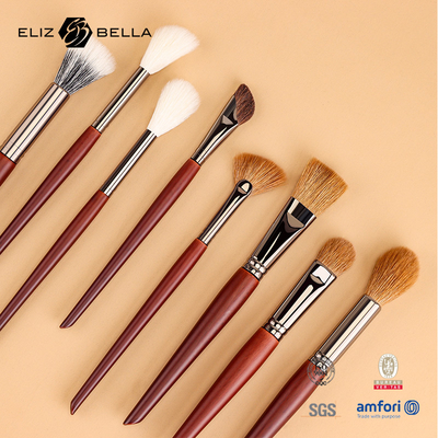 Professionelle Qualität Make-up-Bürste Set mit Holzgriff, Luxus-Kosmetik-Bürsten, OEM-Bestellungen willkommen