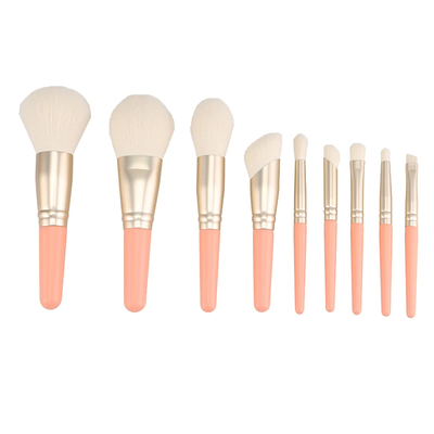 Aluminium-Ferrule Privatlogo-Make-up-Bürste-Kit Synthetische Haare für professionelle Make-up-Künstler
