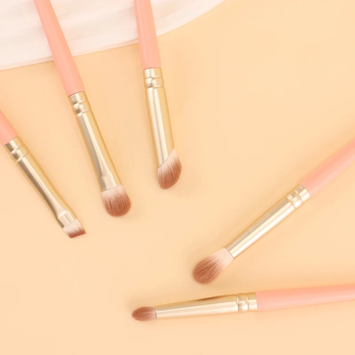 Aluminium-Ferrule-Kosmetik-Make-up-Bürste für persönliche Gesichtskontur und Hervorhebung