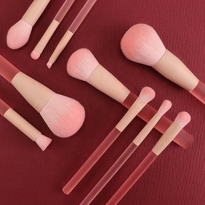 Gesichtsschönheitspflege Make-up-Tools Kosmetik-Make-up-Bürste mit Aluminium-Ferrule-Material