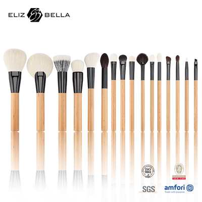 Vervollständigen Sie Ihre Make-up-Kollektion mit verschiedenen Make-up-Bürsten Stil Kosmetik Holzgriff Make-up-Bürste Set