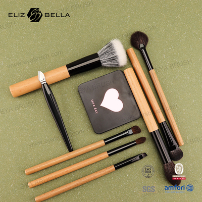 Vervollständigen Sie Ihre Make-up-Kollektion mit verschiedenen Make-up-Bürsten Stil Kosmetik Holzgriff Make-up-Bürste Set