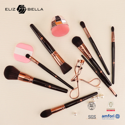 Maßgeschneiderter Kosmetikbürsten-Set für BLUSHER-Anwendungen von professionellen Lieferanten