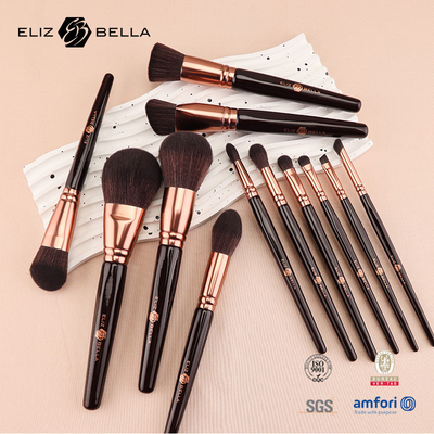 Maßgeschneiderter Kosmetikbürsten-Set für BLUSHER-Anwendungen von professionellen Lieferanten