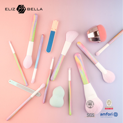 Synthetische Haare Luxus-Make-up-Bürsten Privatetikett für professionelle Make-up-Anwendung