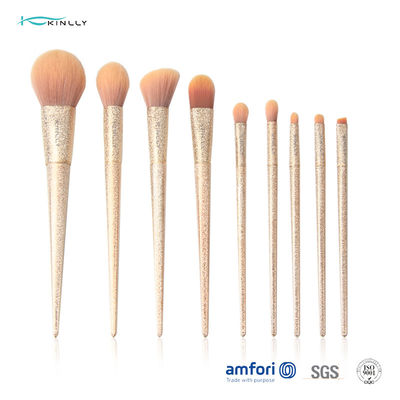 Bürsten-Geschenk des Make-up9pcs stellte Kunststoffgriff-Verpackungsgestaltung sind annehmbar ein