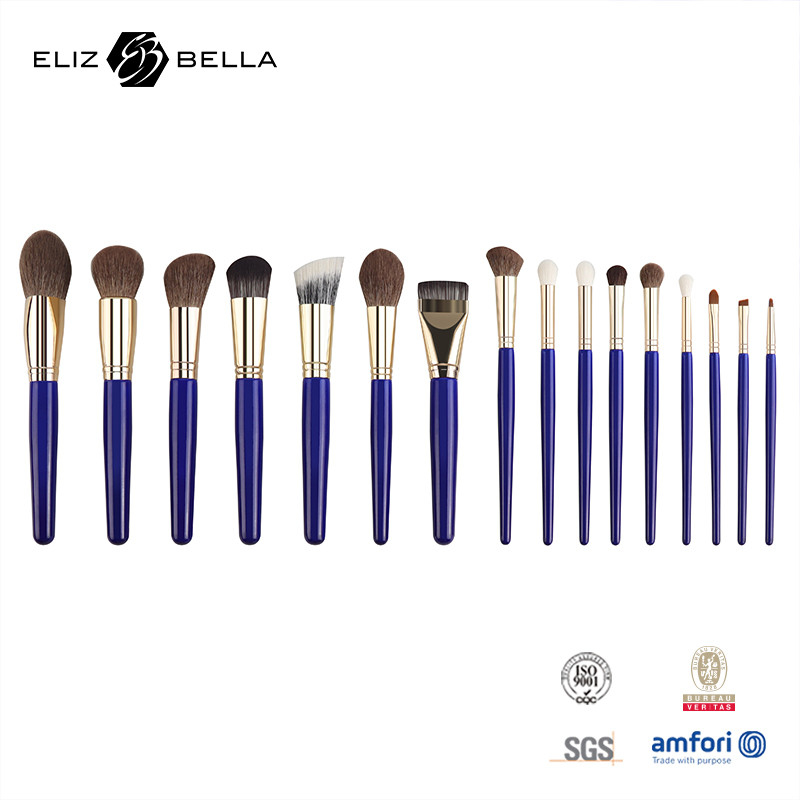 Professionelle Qualität Voll Make-up-Bürste für Privatmarken, Kosmetik-Bürste mit synthetischem Haar