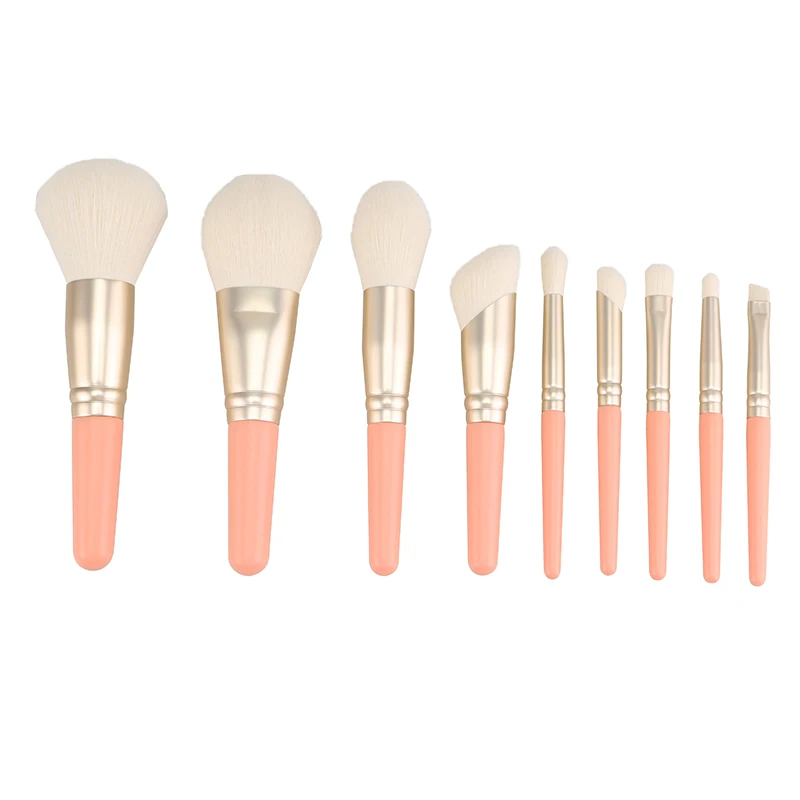 Aluminium-Ferrule Privatlogo-Make-up-Bürste-Kit Synthetische Haare für professionelle Make-up-Künstler