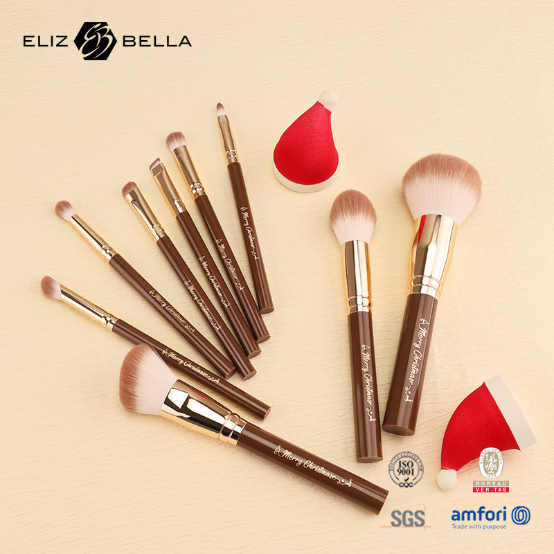 Reise-Make-up-Bürste Set verwendet mit BLUSHER, CONCEALER, Augenbrauen Bleistift, Eyeliner,OEM / ODM Bestellungen willkommen