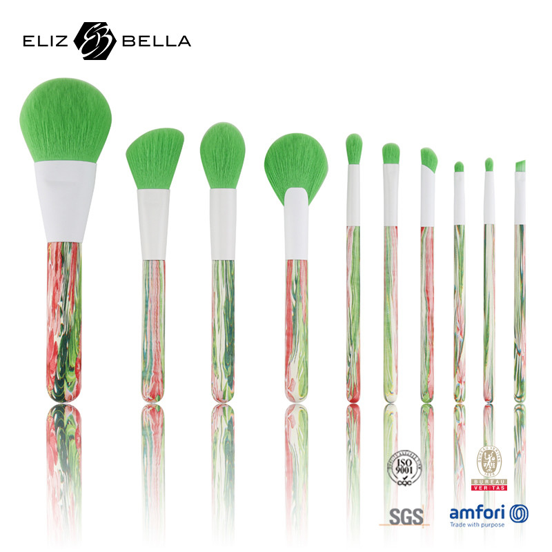 Private Label Kosmetik-Bürste-Set Make-up-Bürste-Set für Salon/ Zuhause/ Geschenkmarkt Mehrfache Gelegenheit
