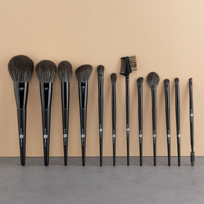 Bürste Luxusdes make-up12pcs Bürsten-erstklassige synthetische des Lidschatten-4pcs